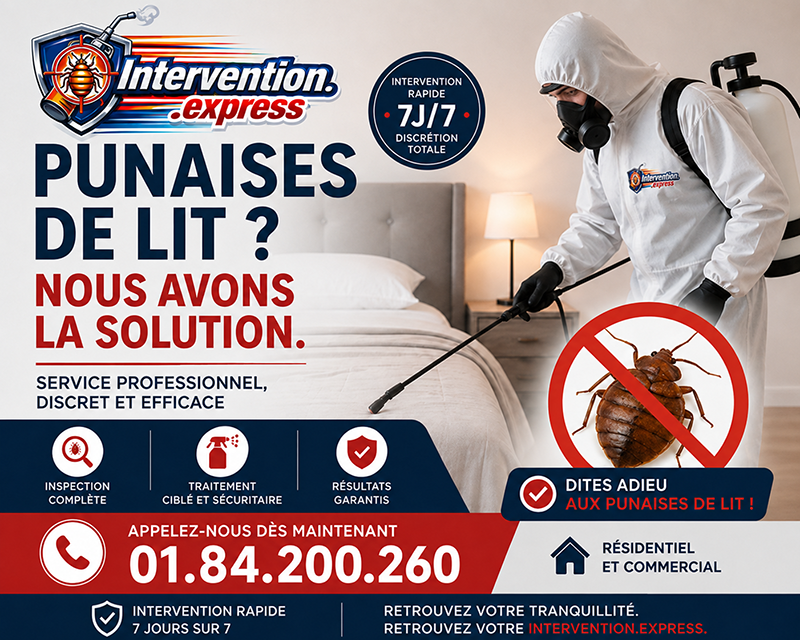 Punaises de Lit Versailles